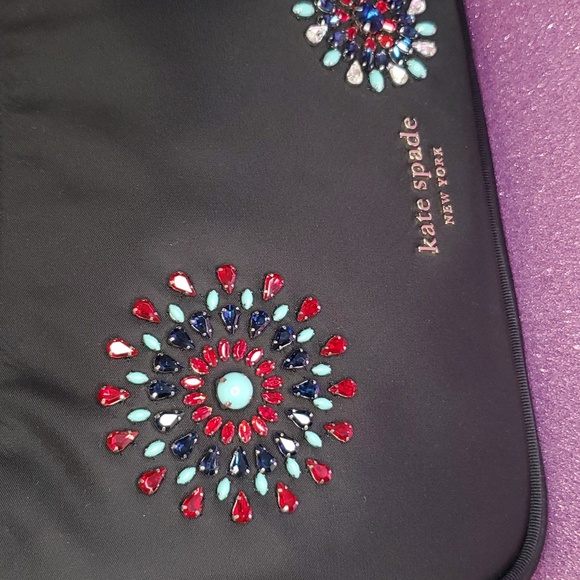 🎉HP🎉 Kate Spade ❤️♠️NWT♠️❤️ Bejeweled Evening Shoulder Purse!❤️♠️❤️♠️❤️♠️ - Picture 4 of 16